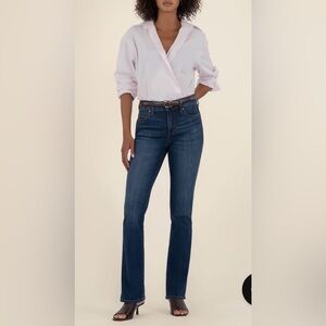 KUT From The Kloth Natalie Bootcut High-Rise Jeans – Classic Minimalist Sz 2